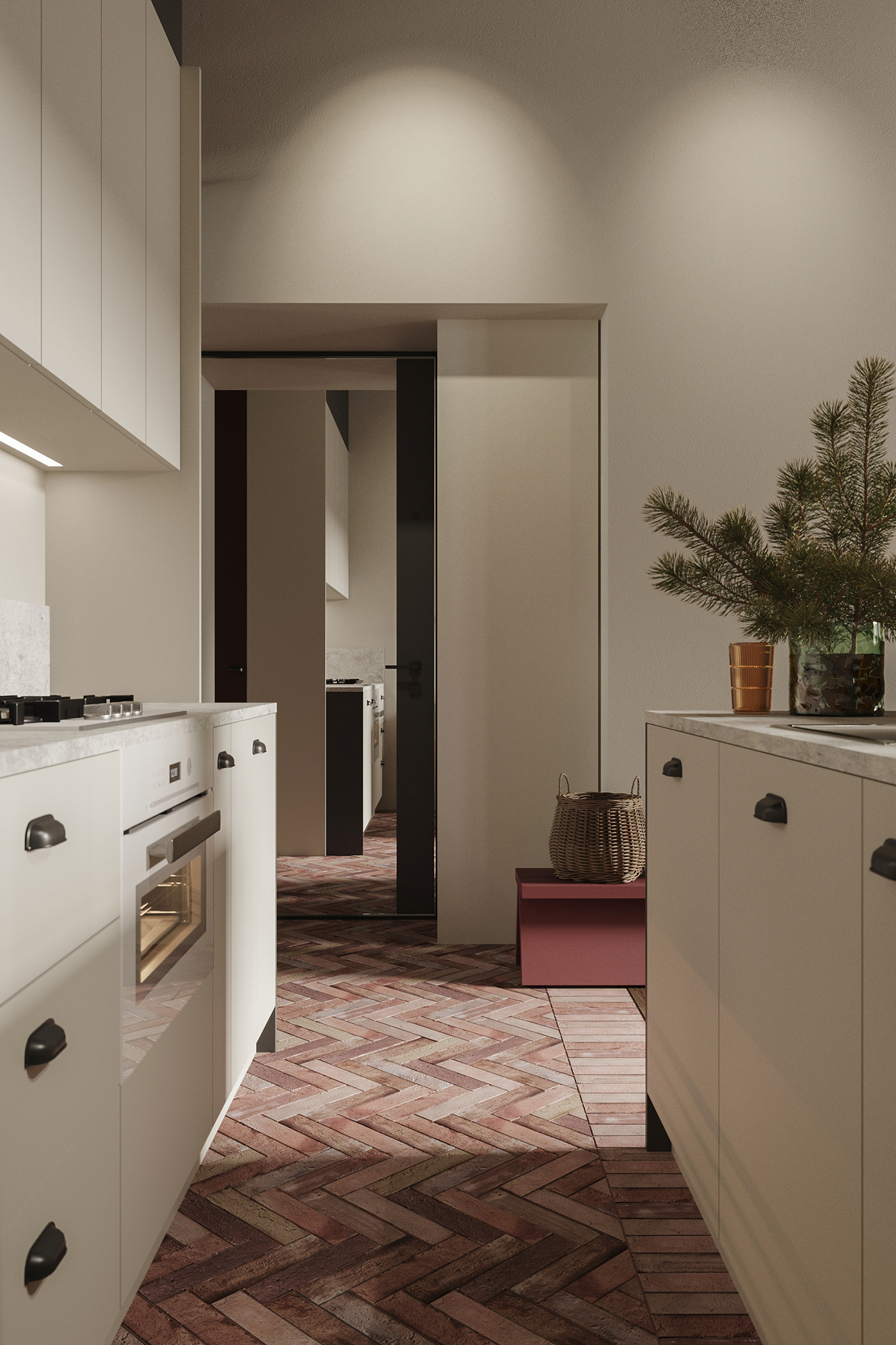 Interior design，3D max，STAROPOMINOVSKAYA，Home Furnishing，residence，