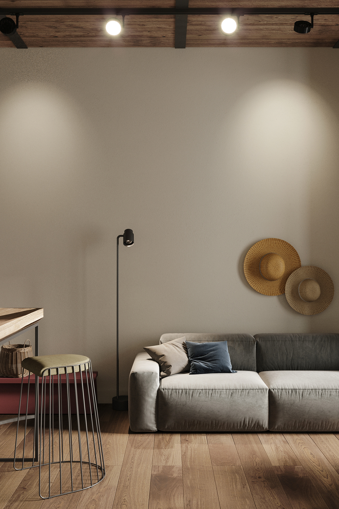 Interior design，3D max，STAROPOMINOVSKAYA，Home Furnishing，residence，