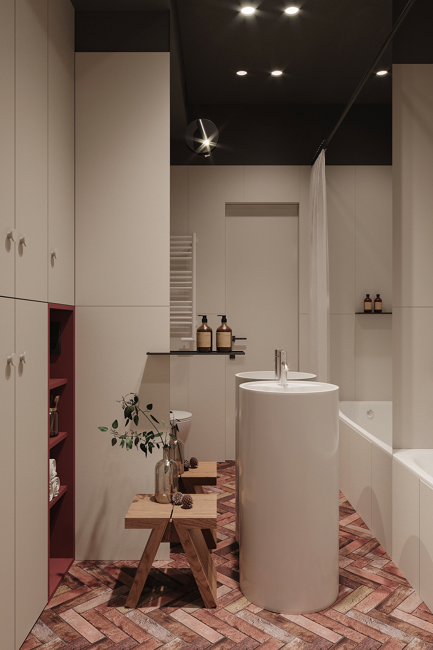 Interior design，3D max，STAROPOMINOVSKAYA，Home Furnishing，residence，
