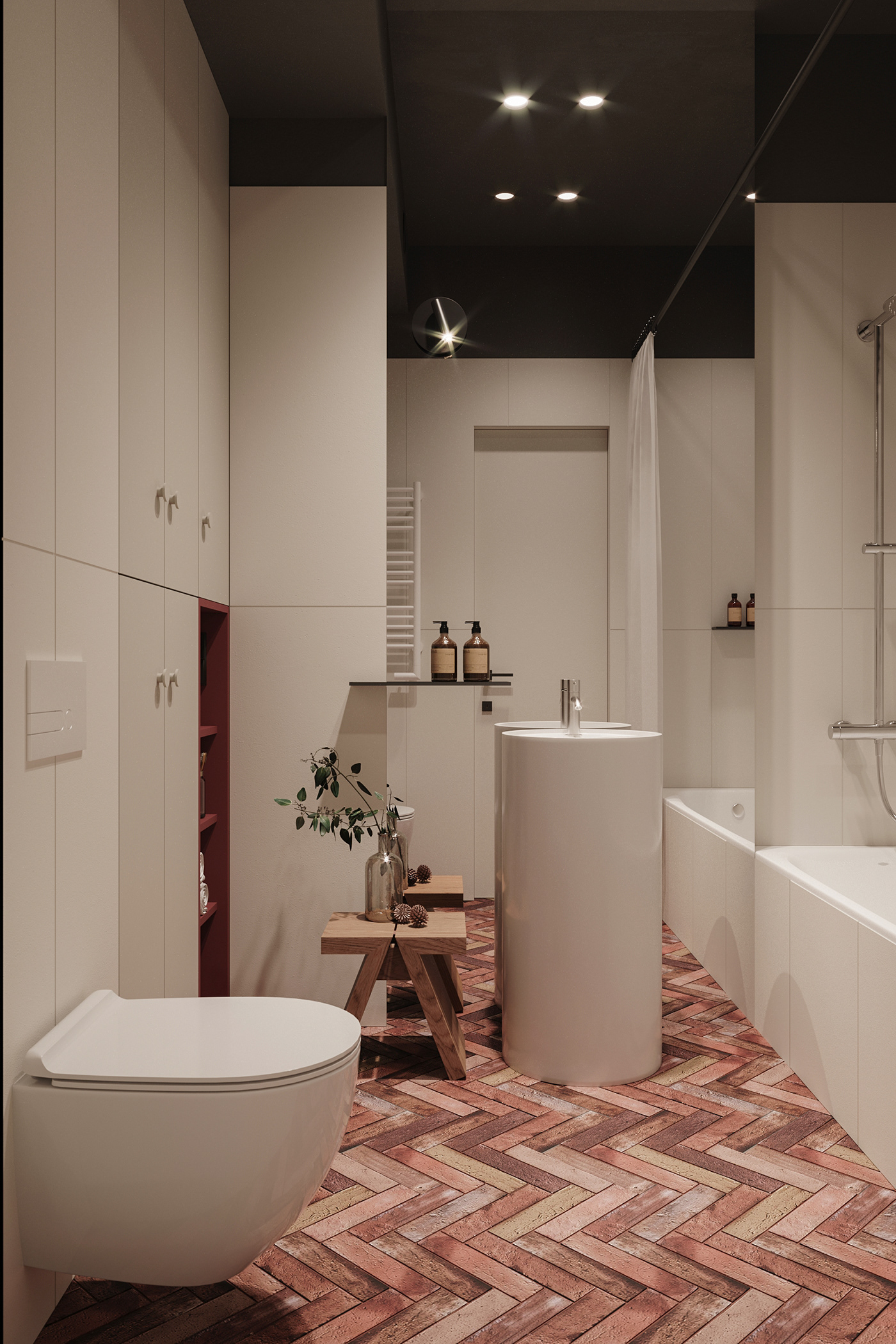 Interior design，3D max，STAROPOMINOVSKAYA，Home Furnishing，residence，