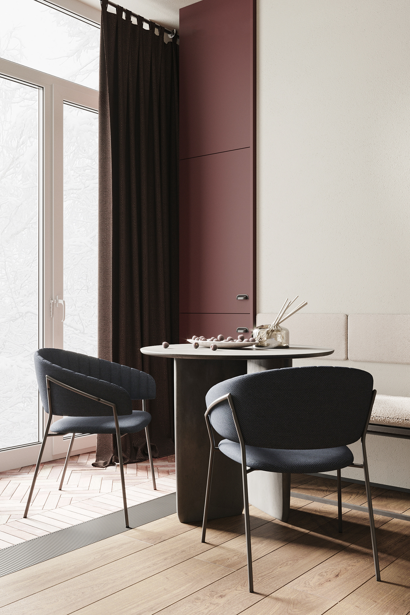 Interior design，3D max，STAROPOMINOVSKAYA，Home Furnishing，residence，