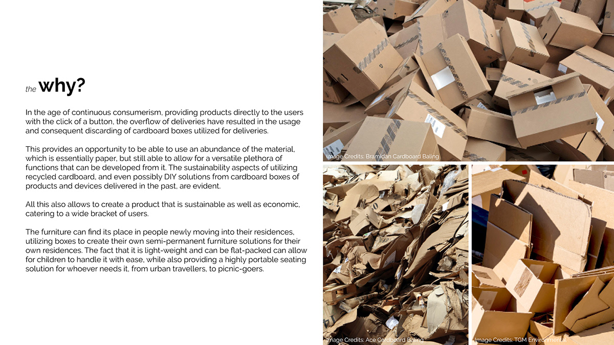 diy，Folding furniture，Double corrugated board，