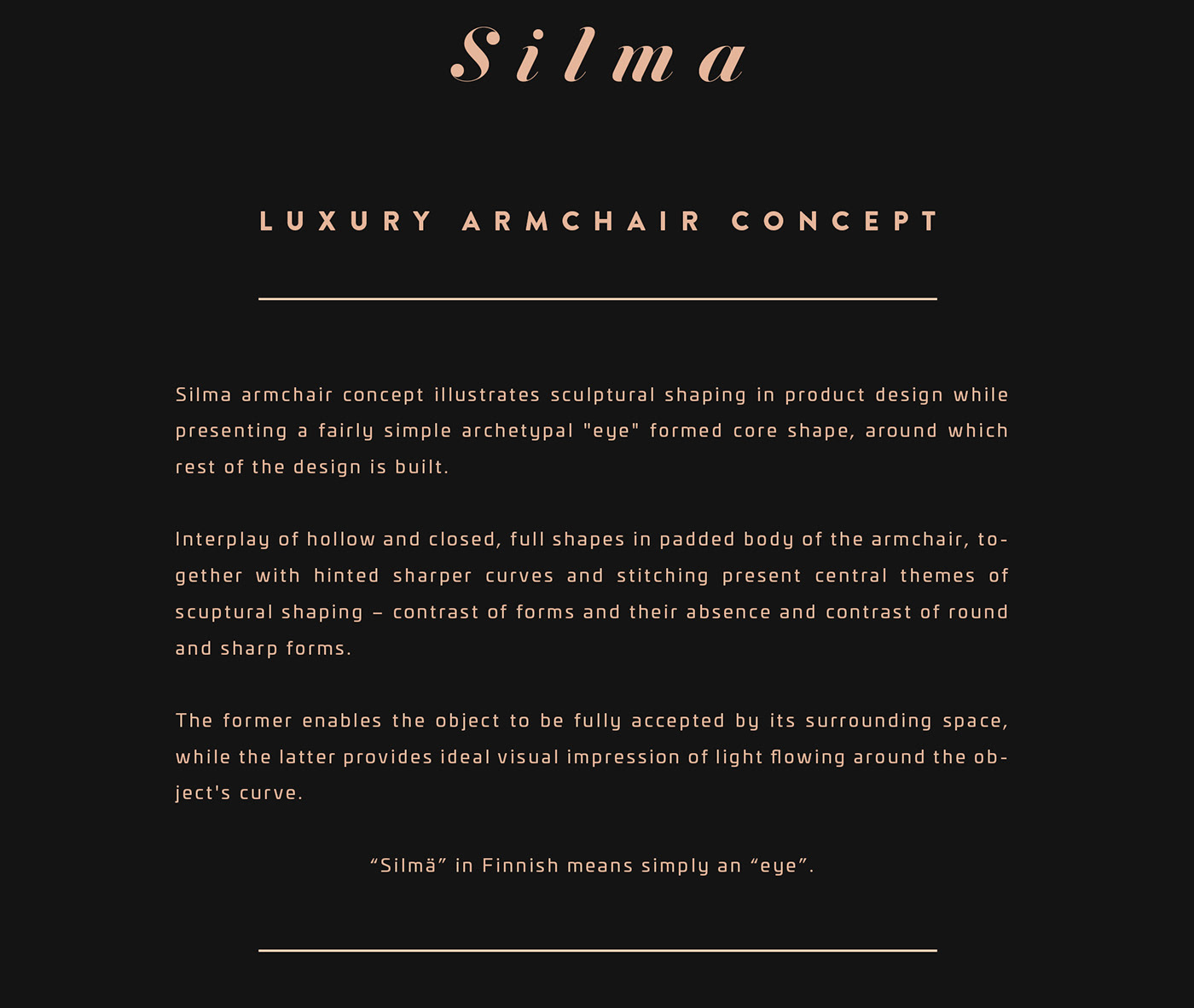 furniture，luxury，concept，Armchair，Eye armchair，Architectural modeling，