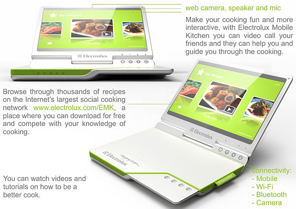 electrolux，Mobile kitchen，an electric appliance，intelligence，Home Furnishing，