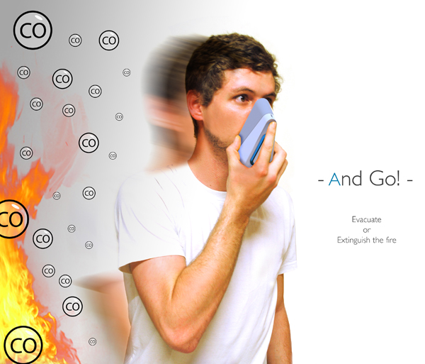 Smoke mask，smoke detector，fire control，Home Furnishing，Electronics，