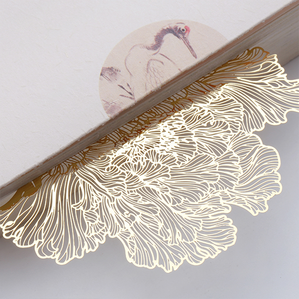 Original design，bookmark，Brass metal，Cultural and creative art，