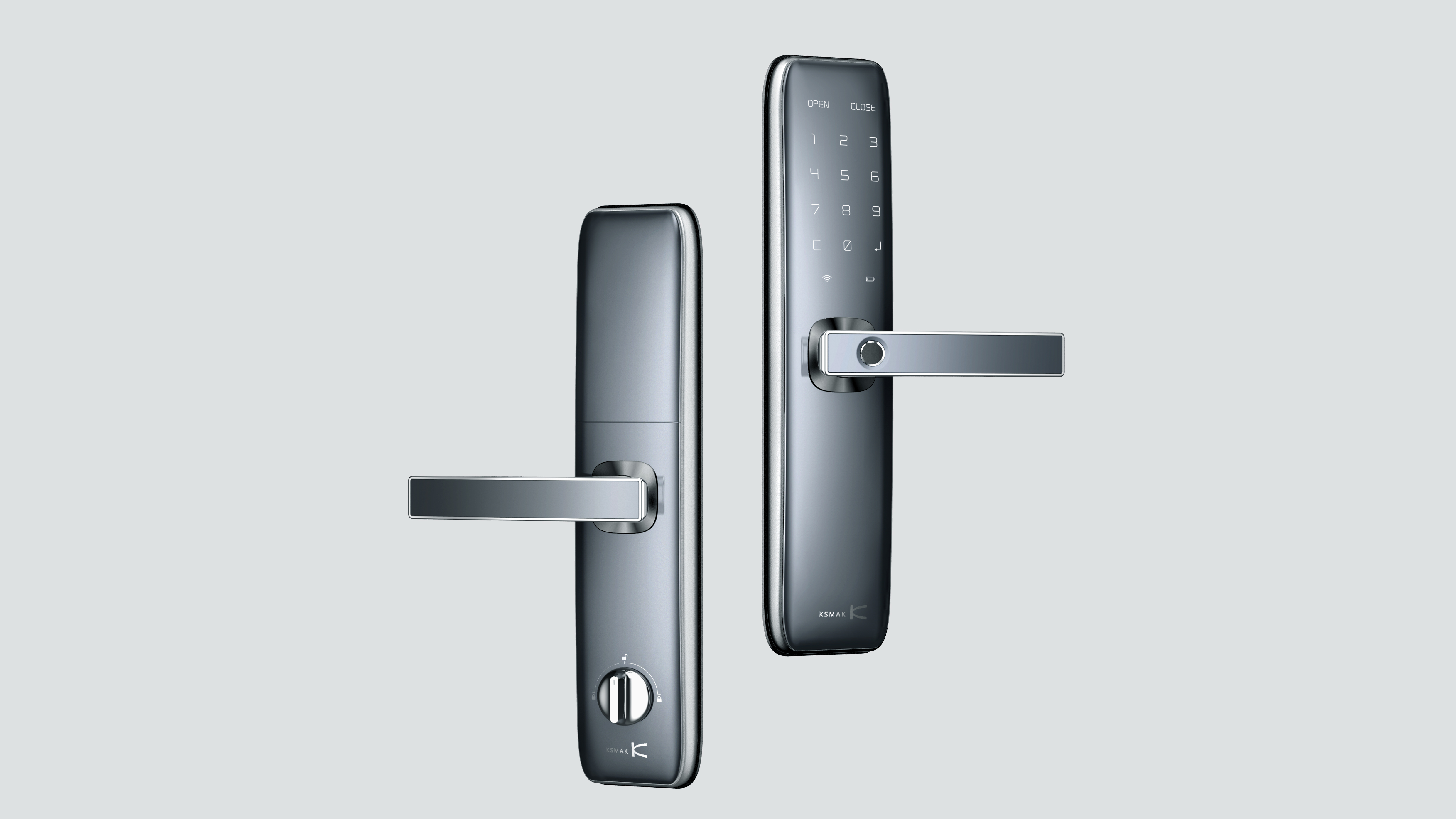 热浪设计金指码智能指纹锁