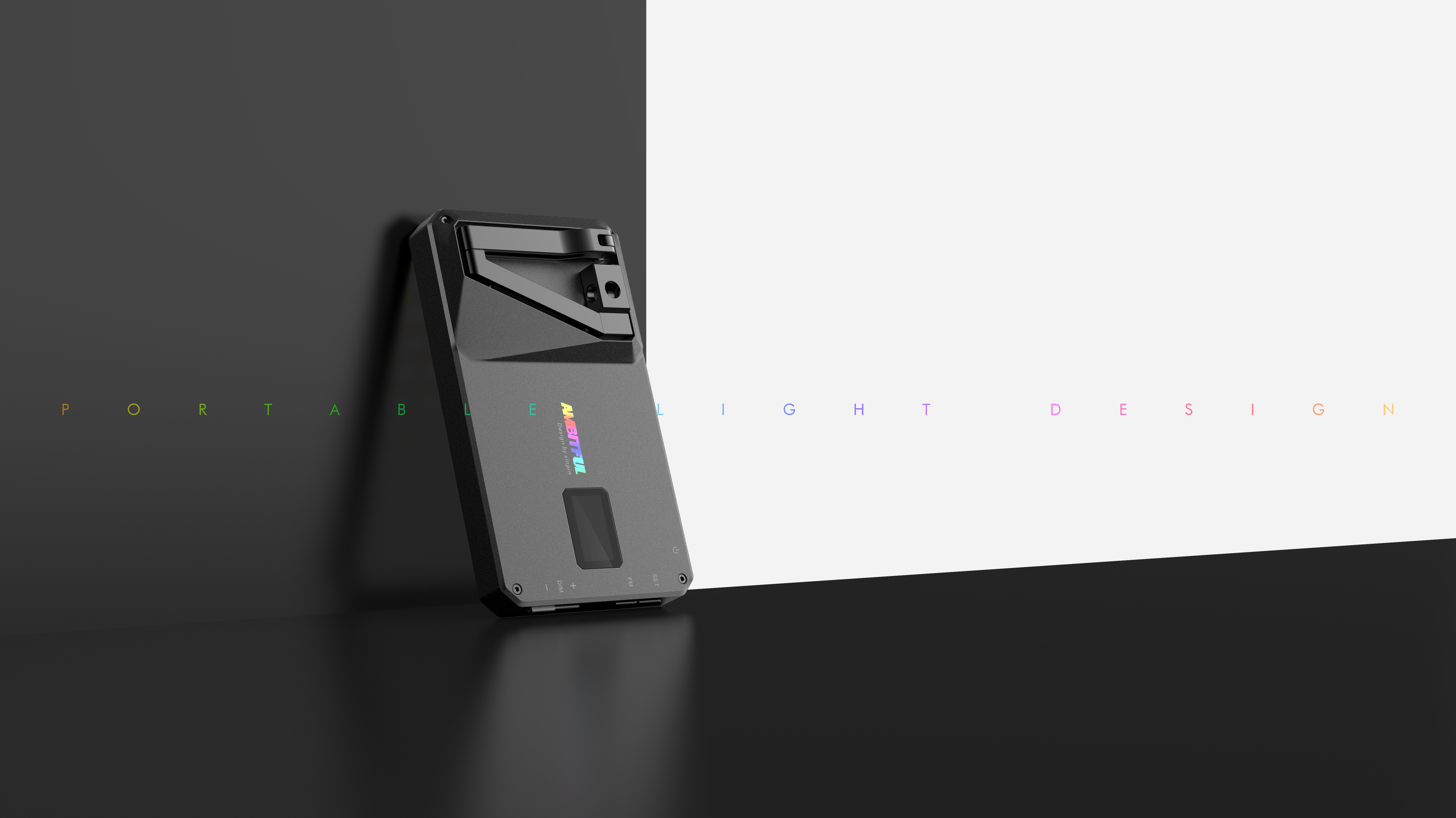 Photographic lamp，Portable lamp，Sense of science and technology，Tough cut，Led fill light，Small portable，Photographic equipment，