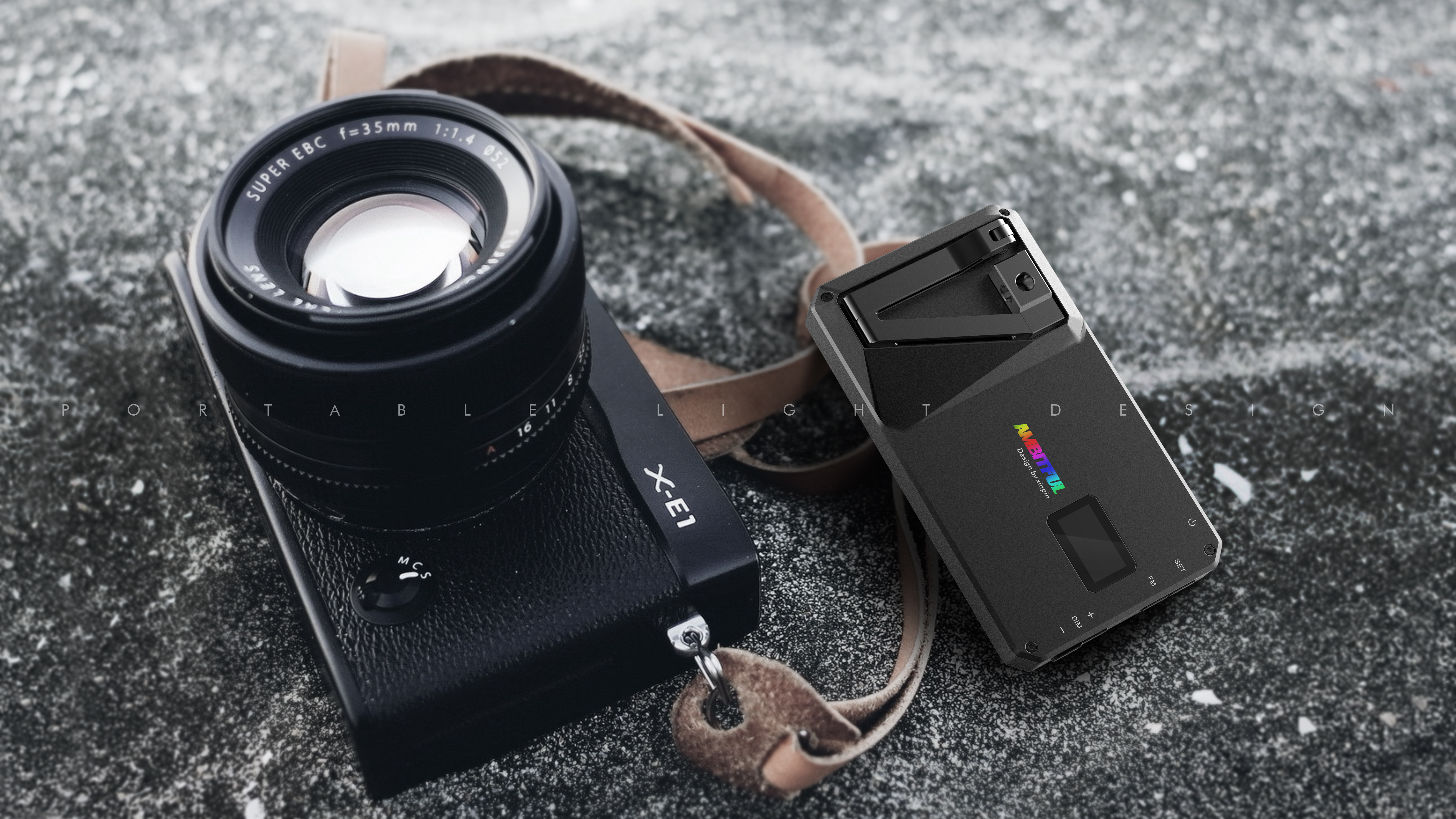 Photographic lamp，Portable lamp，Sense of science and technology，Tough cut，Led fill light，Small portable，Photographic equipment，