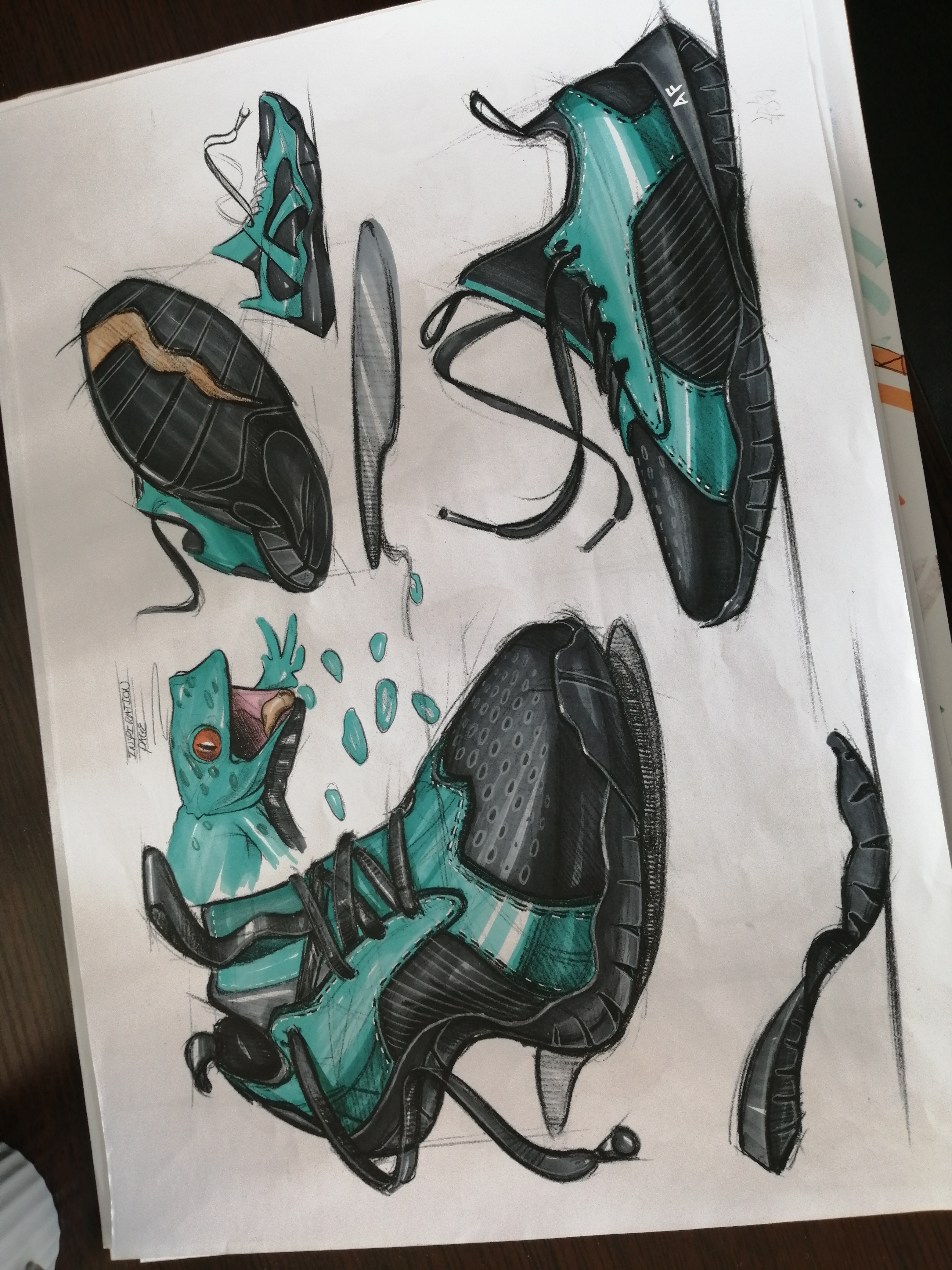 Some exercises during college，