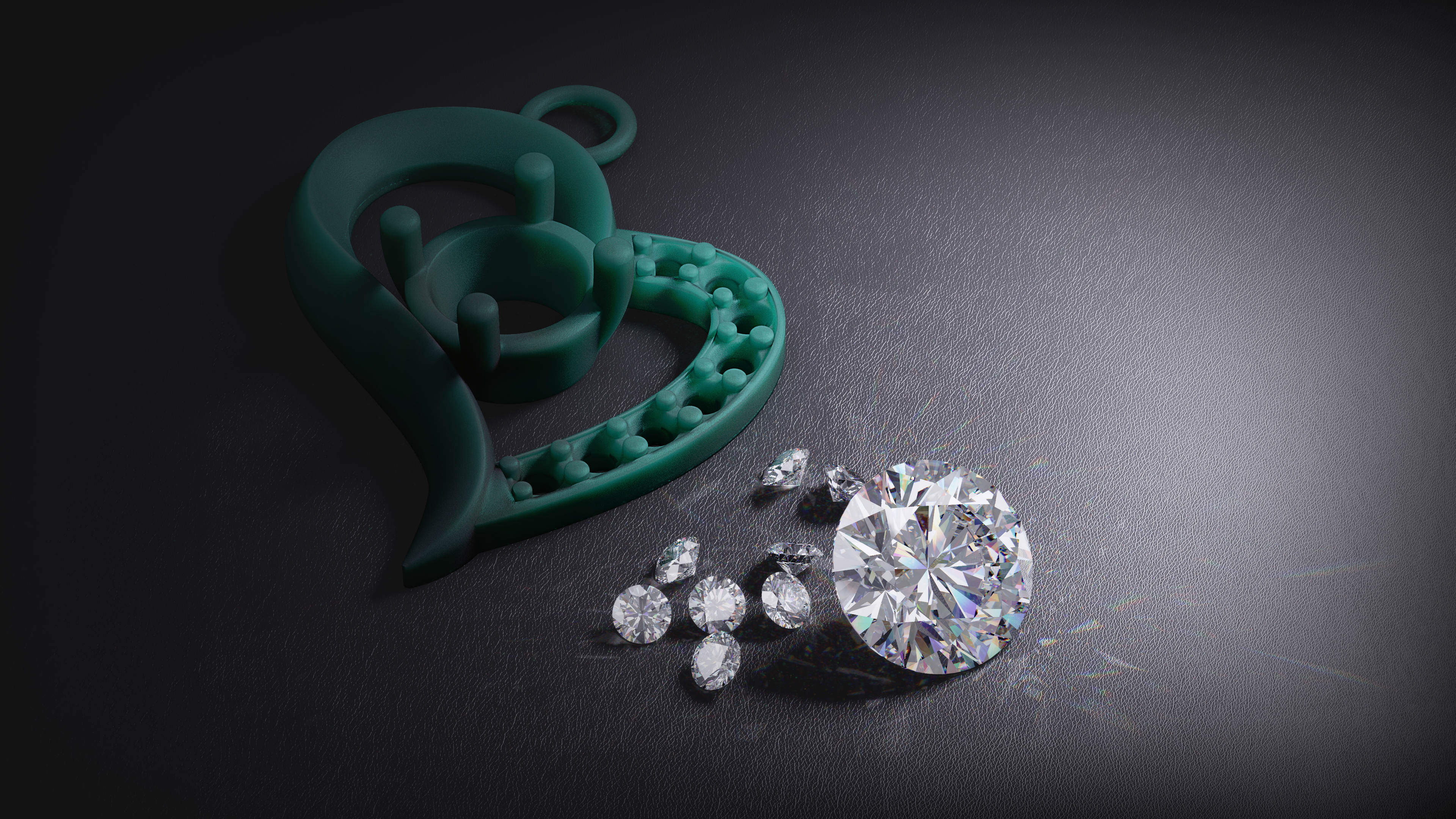 modeling，Render，keyshot，rhino，Zbrush，Jewellery，