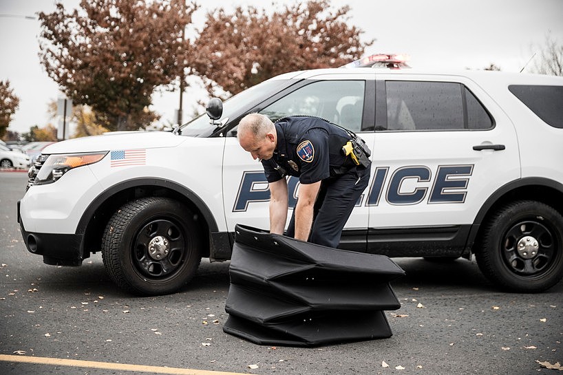 Origami，bulletproof，shield，American University Engineer，