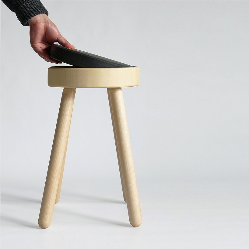 bouillon，Sitting stool，ceramics，Minimalist，