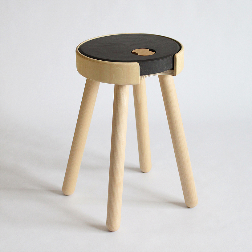 bouillon，Sitting stool，ceramics，Minimalist，