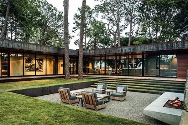 Sunken courtyard，garden design ，Outdoor design，Architectural design，