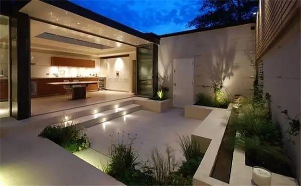 Sunken courtyard，garden design ，Outdoor design，Architectural design，