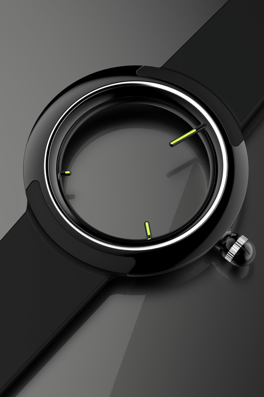 ASIG，Metal，Wrist watch，originality，Simplicity，