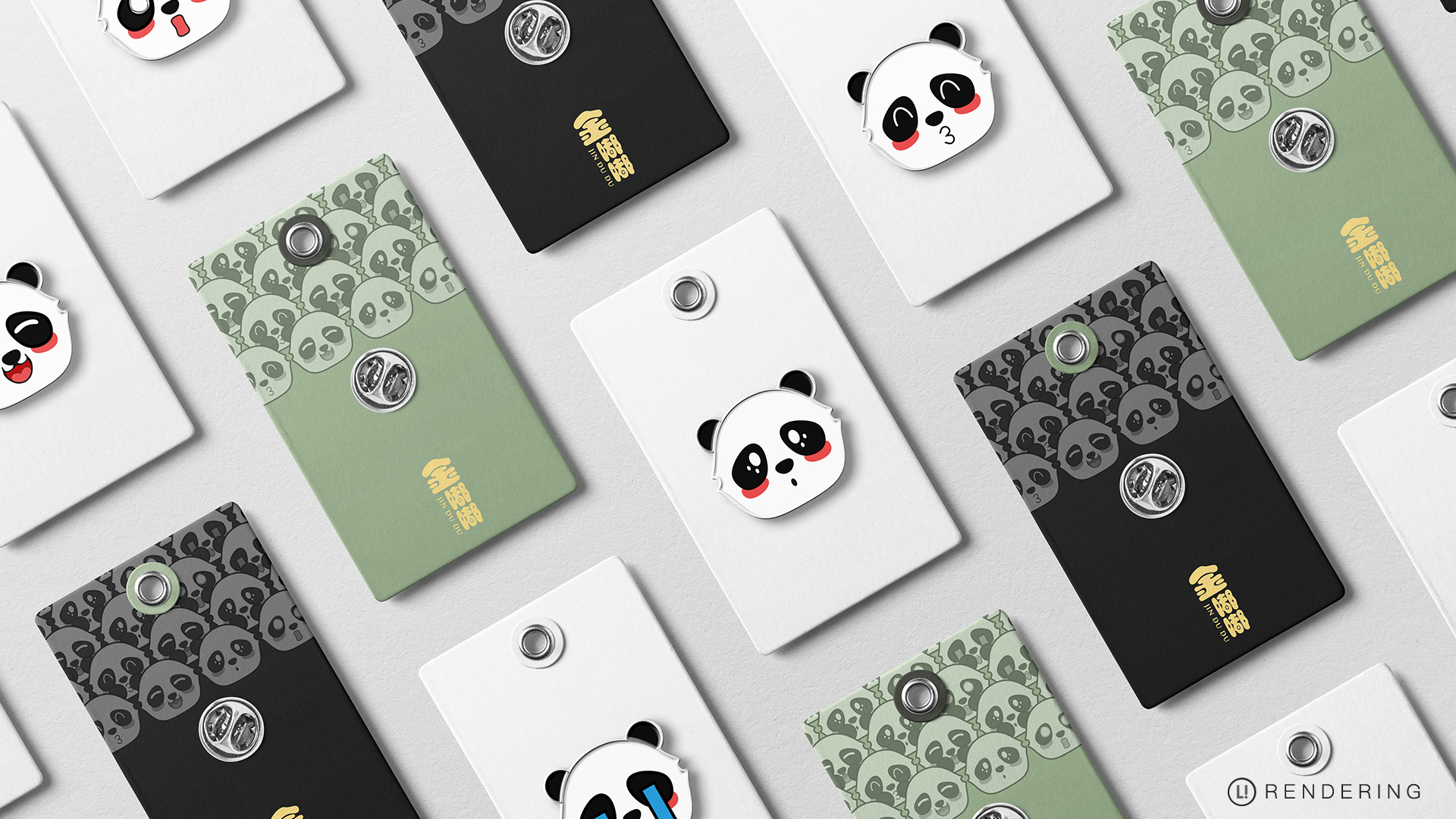 IP，Tide play，panda，original，Blind box，