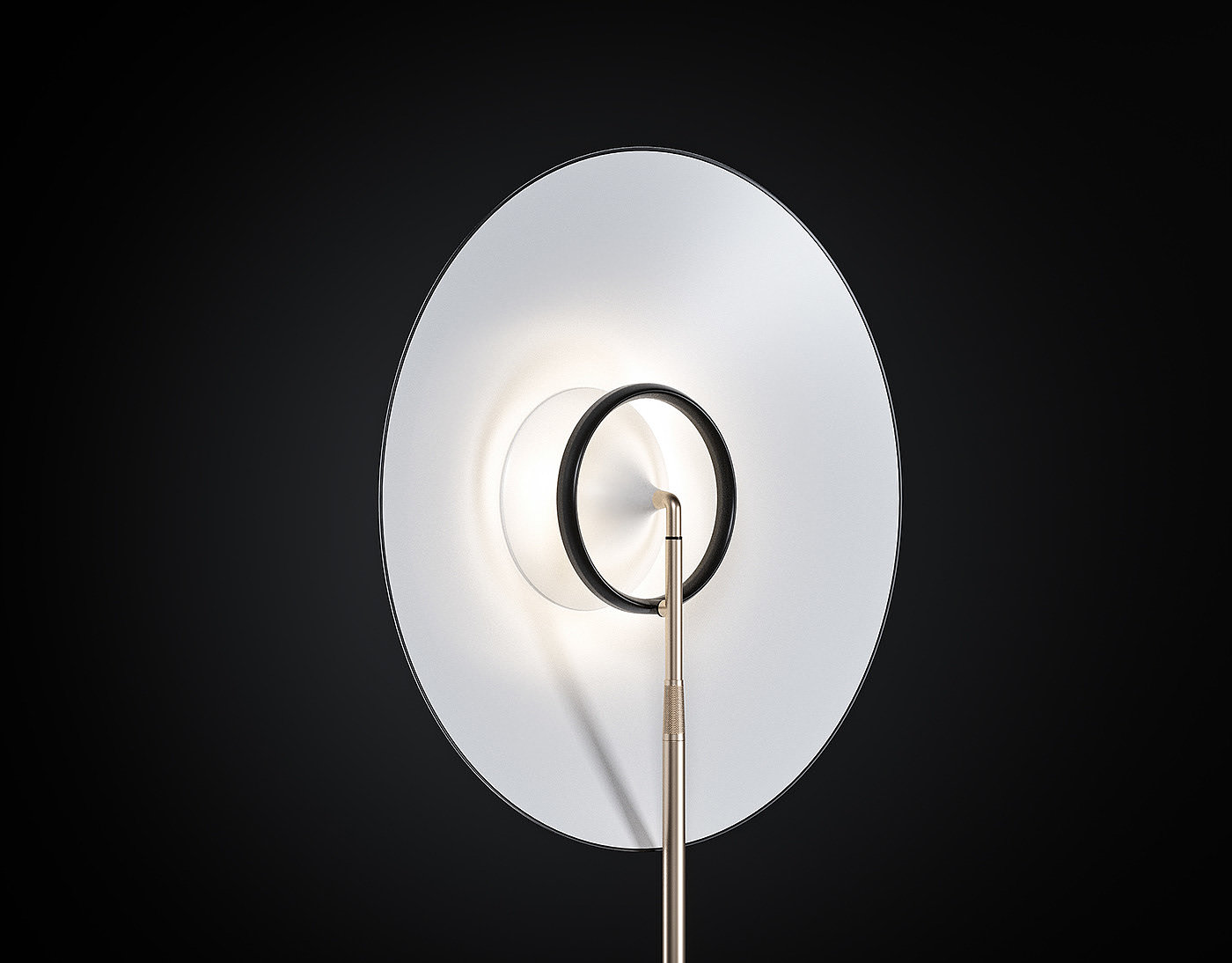 Moon Lamp，3xDS，灯，阴影，黄铜，