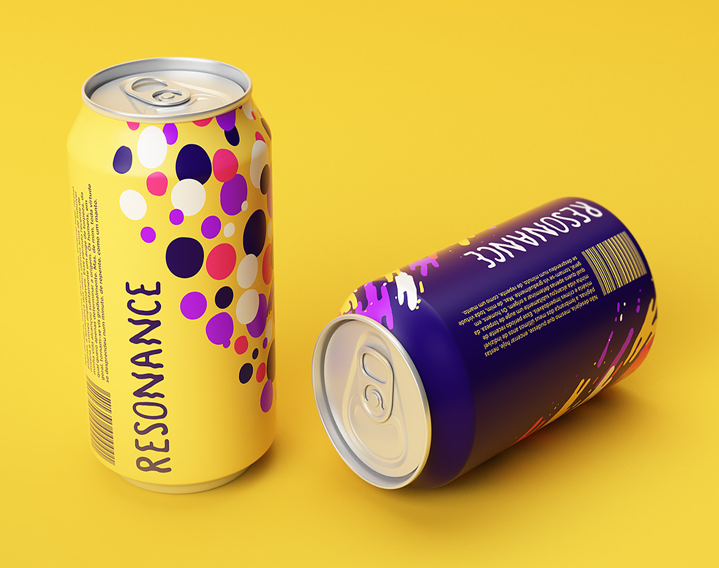 Canned beverage, packaging design，