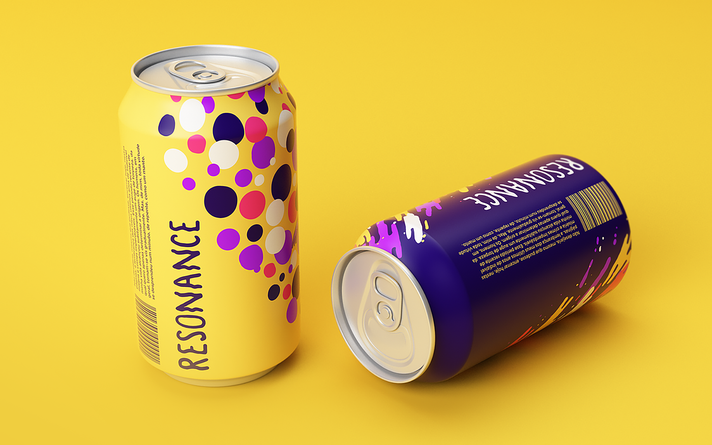 Canned beverage, packaging design，