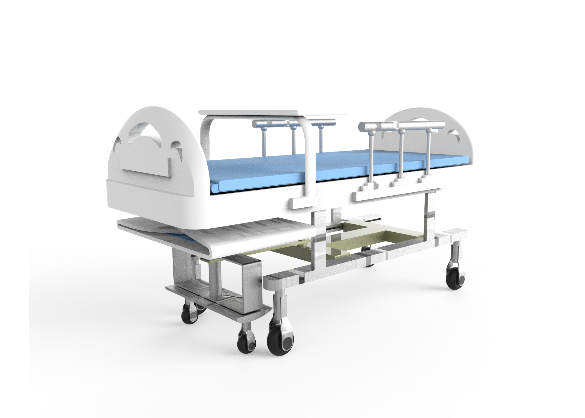 hospital bed，medical care，hommization，