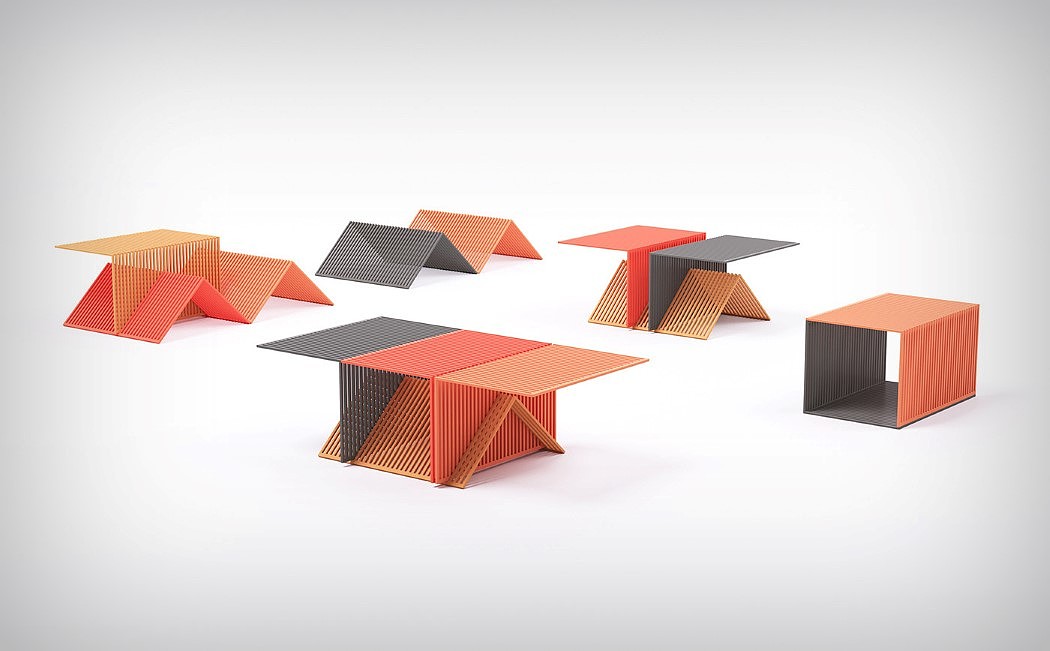 furniture，combination，Splicing type，L-shaped module，