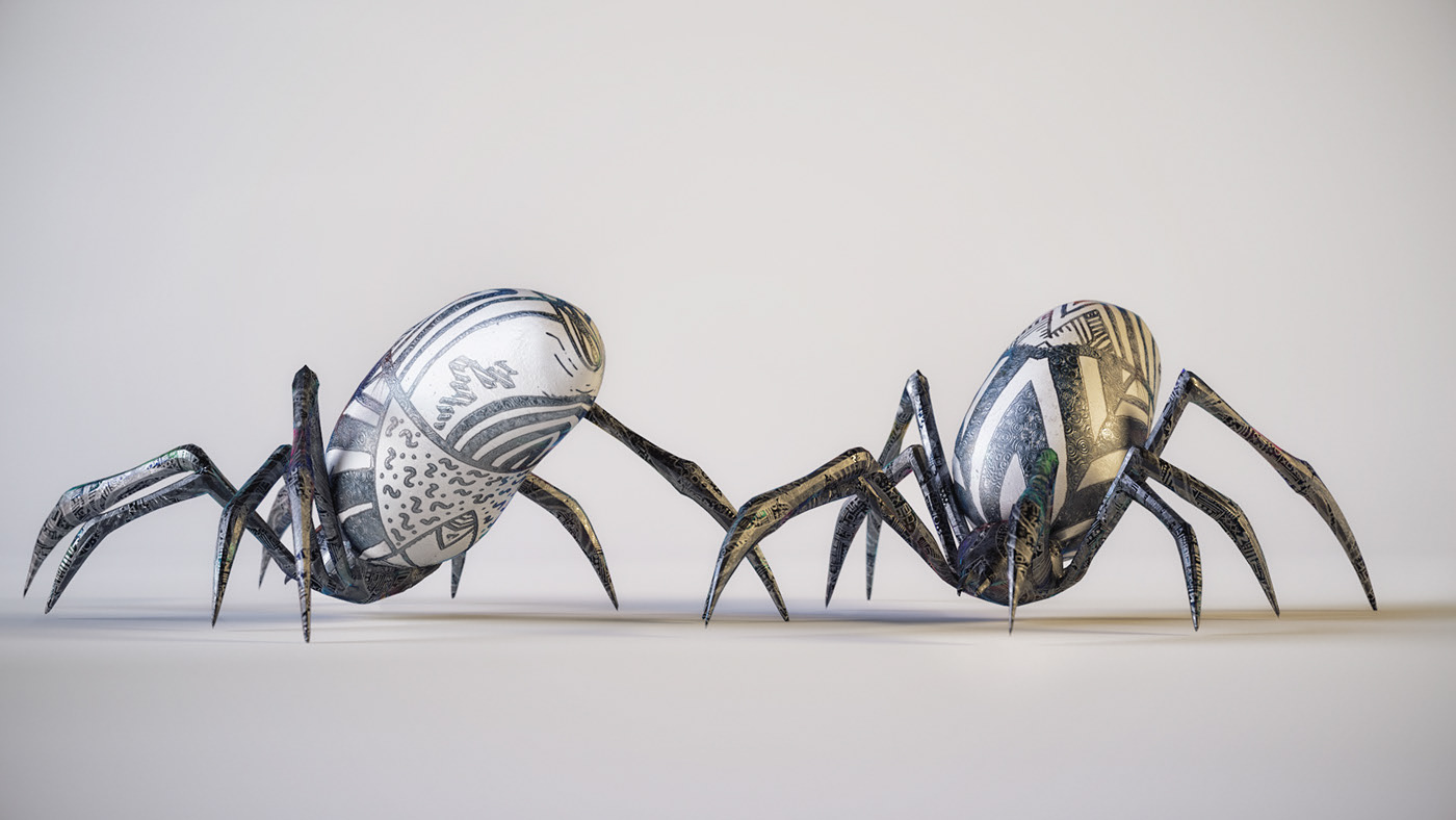 Color painting，animal，fish，bird，Collection，