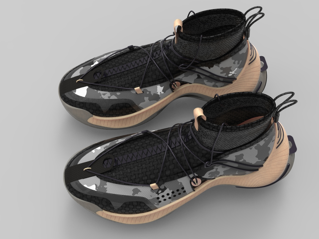 footwear design ，sneakers，