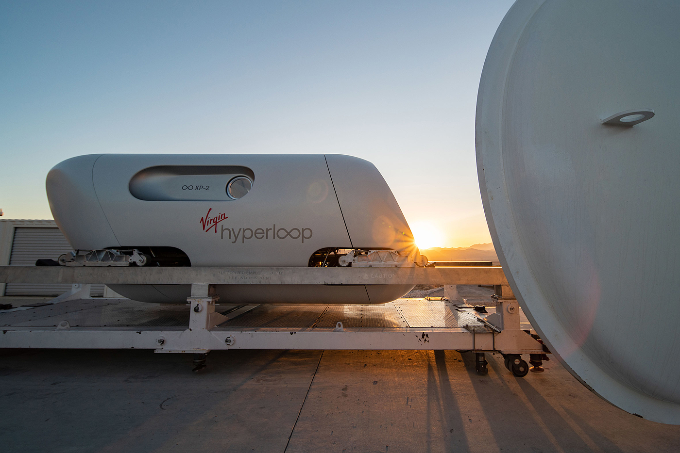 Virgin Hyperloop，Pod，Space capsule，XP-2，