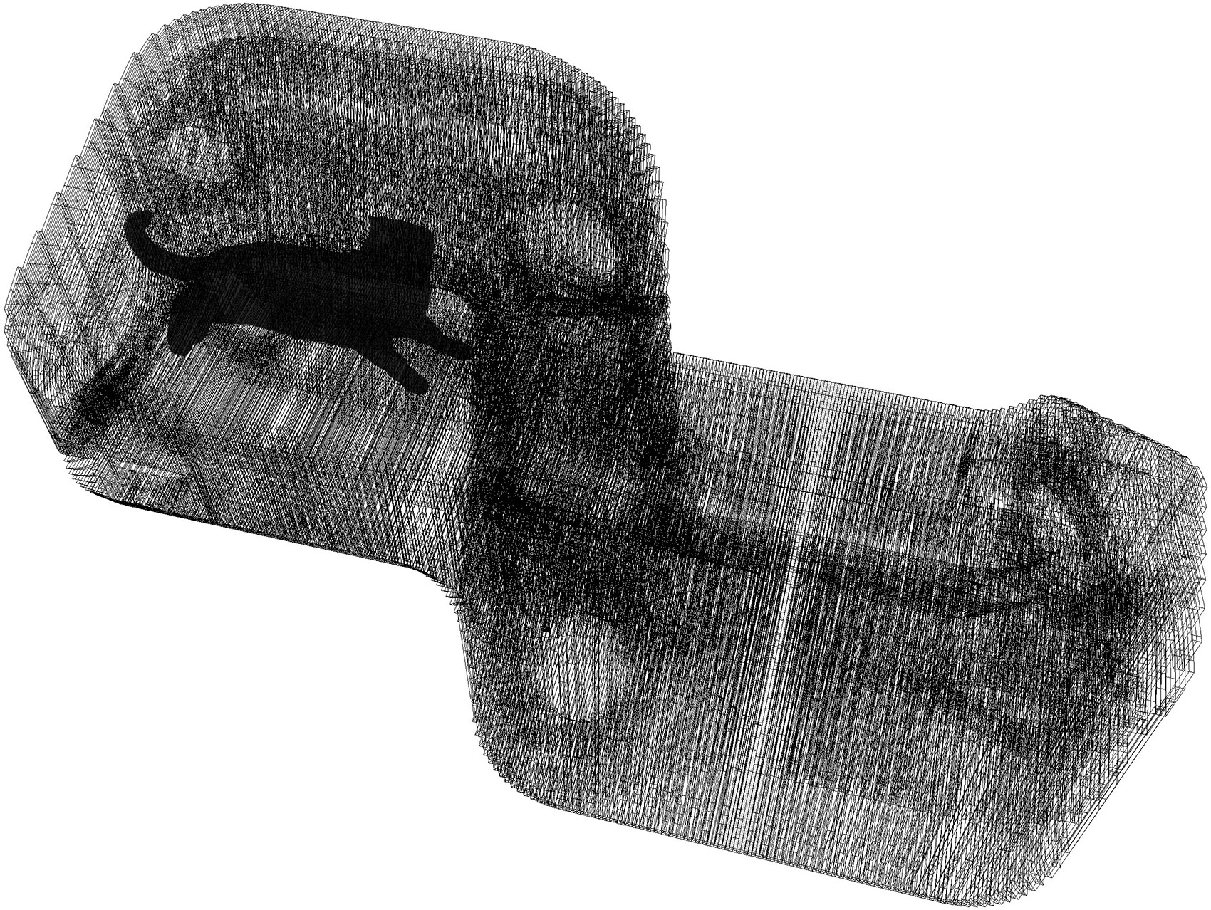 environment protection，A stray cat，bench，public welfare，Plastic，