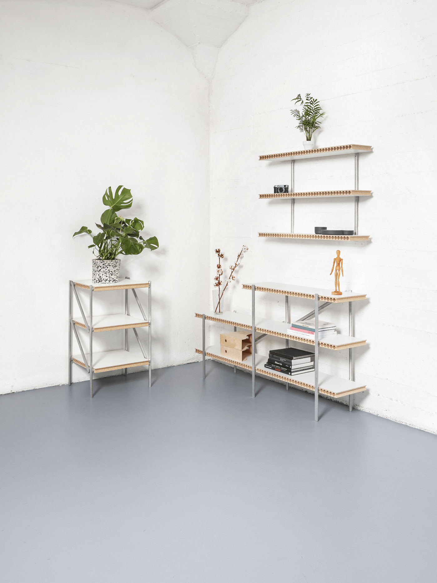 Shelf，modularization，aluminium，practical，