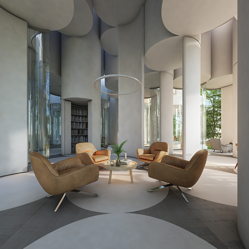 transparent，cylinder，quiet，forest，