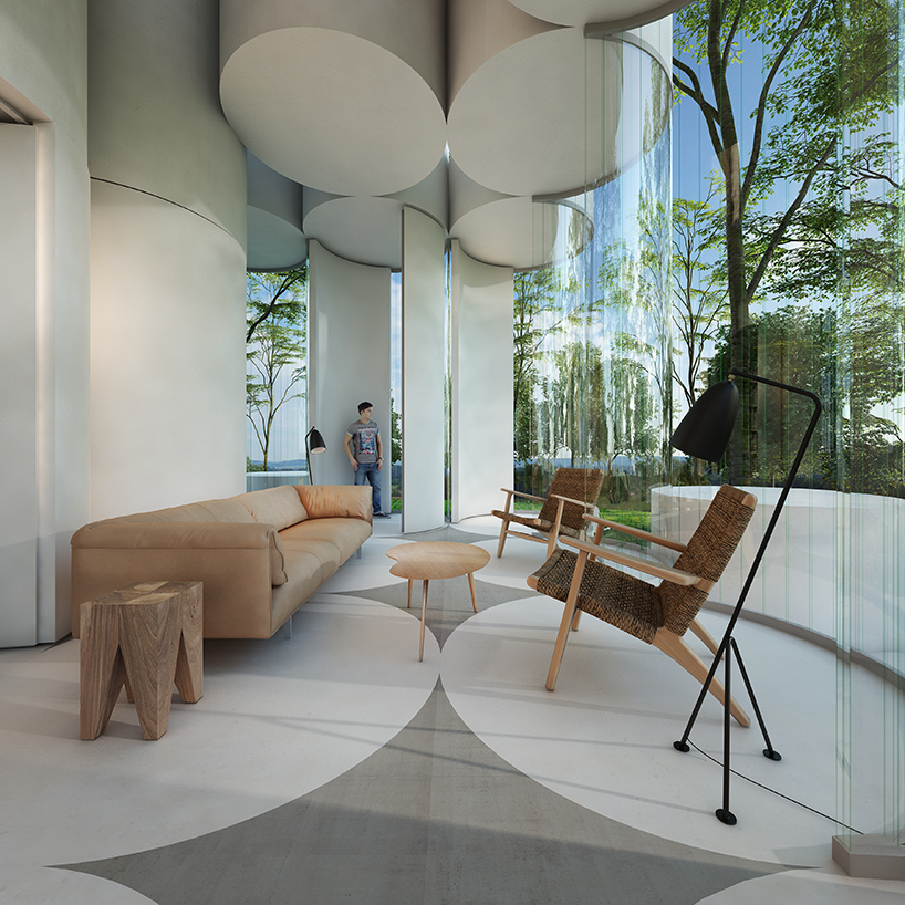 transparent，cylinder，quiet，forest，