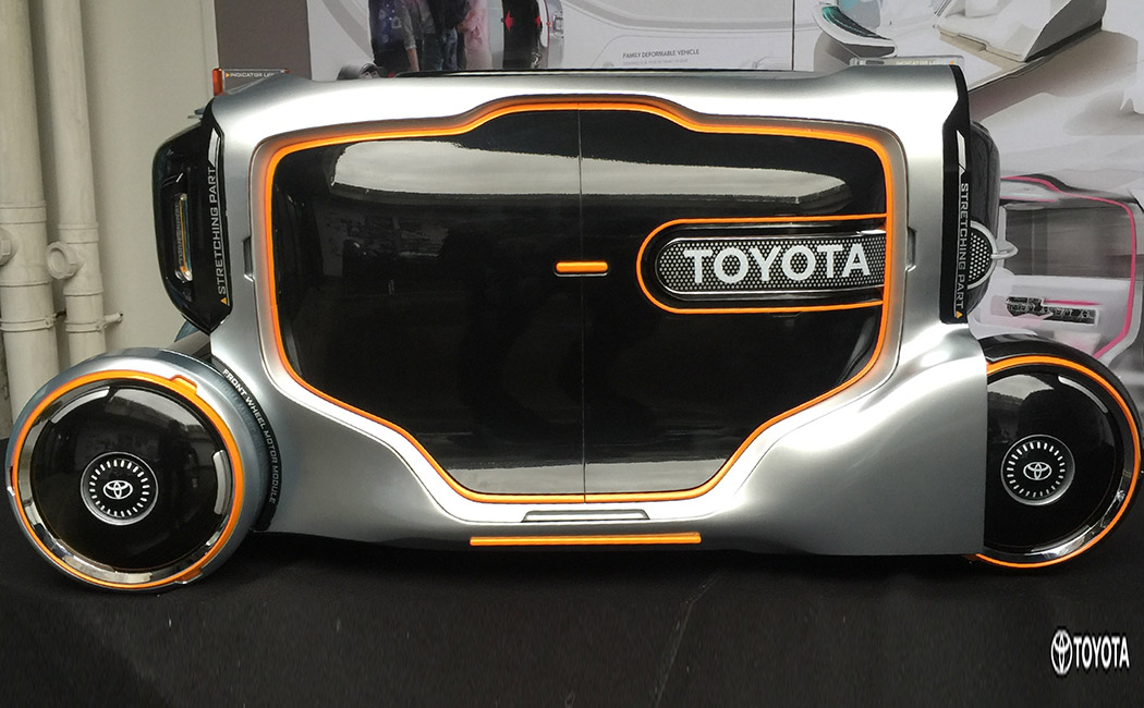 toyota，Smart car，Driverless car，Concept car，