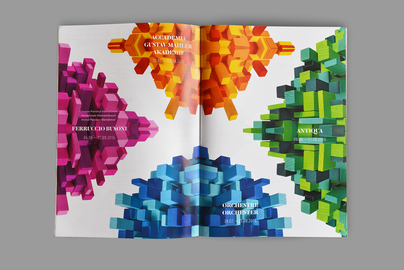 David Falzone，Brand promotion，poster，wood，Bolzano Festival，