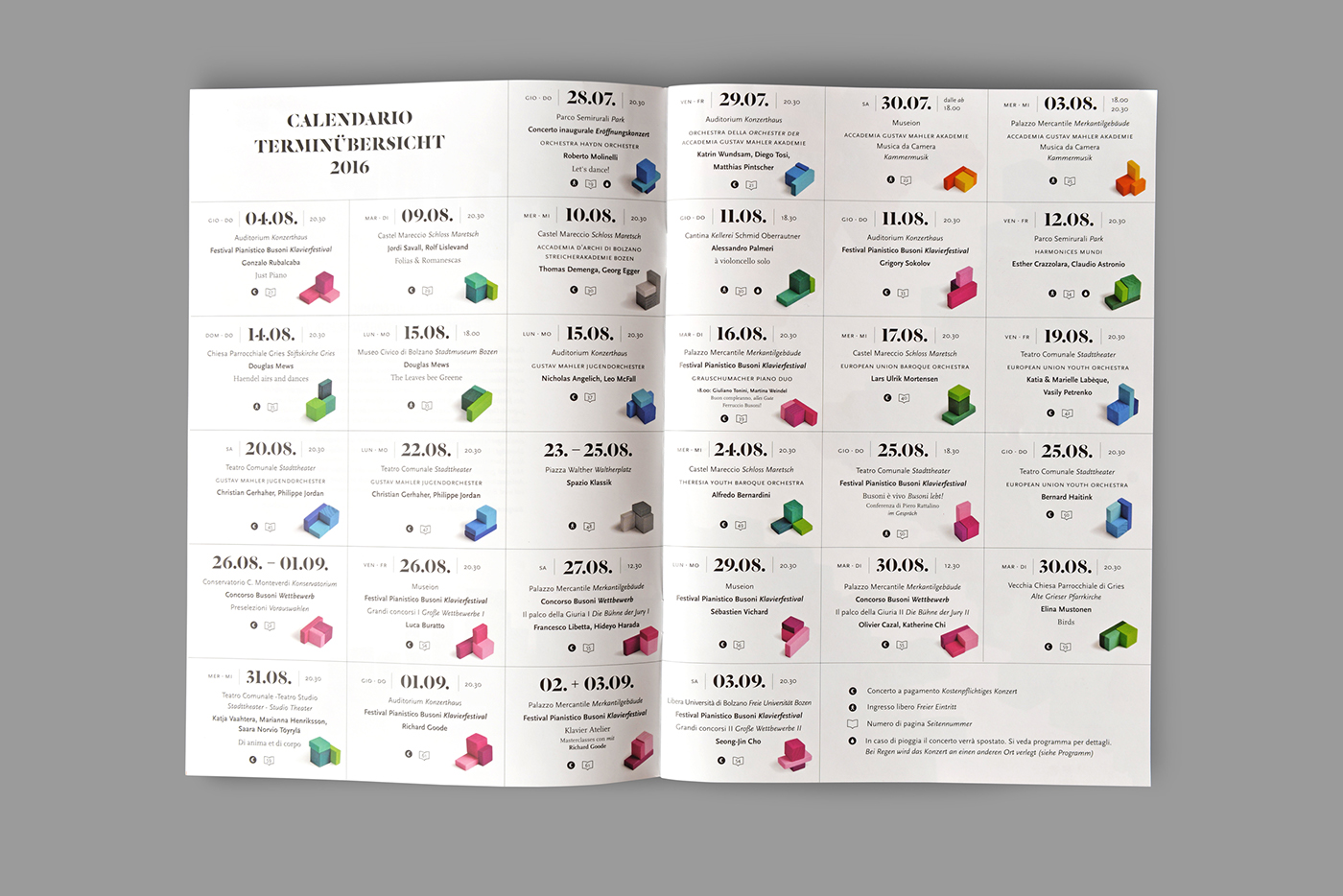 David Falzone，Brand promotion，poster，wood，Bolzano Festival，