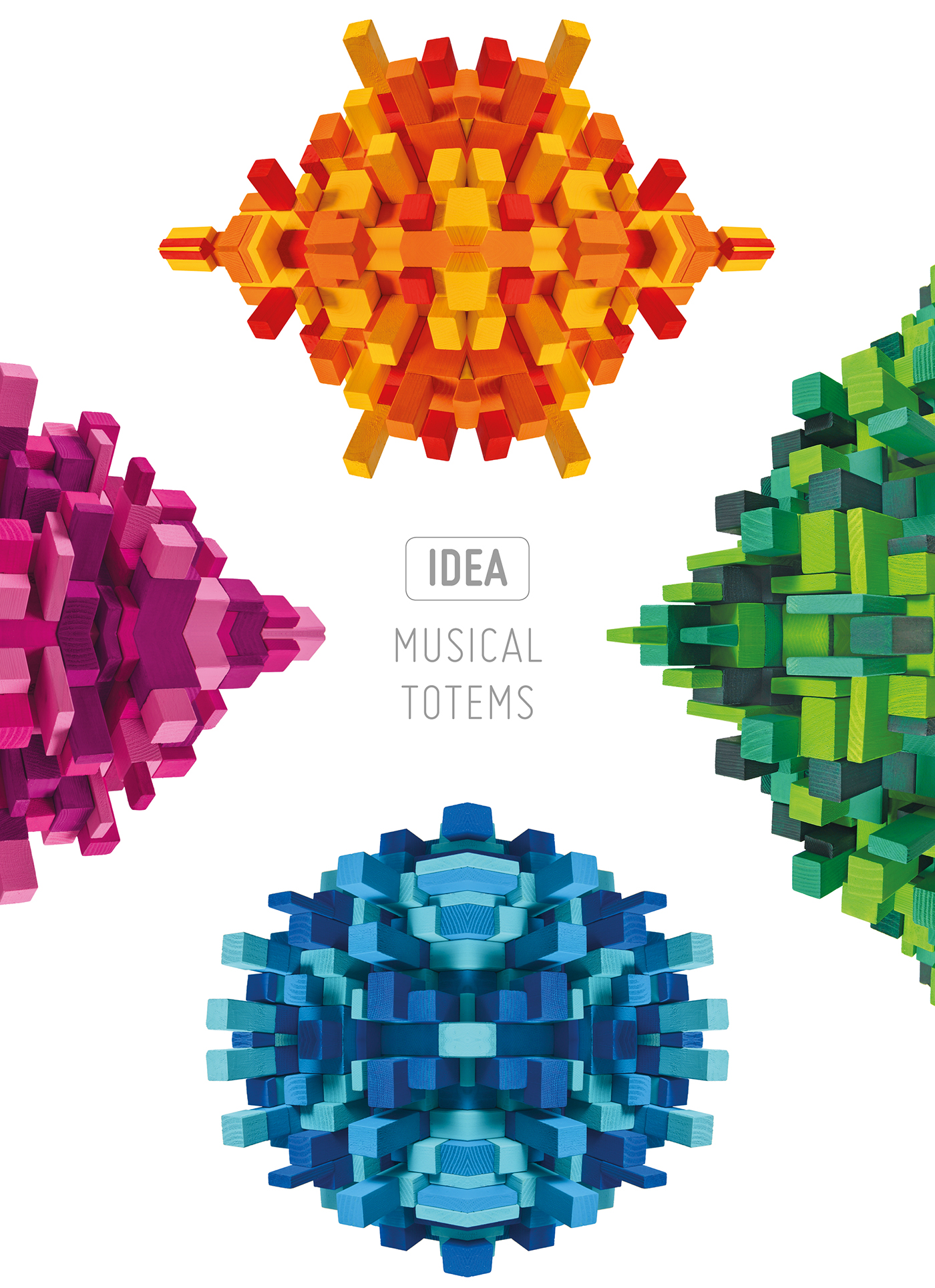 David Falzone，Brand promotion，poster，wood，Bolzano Festival，