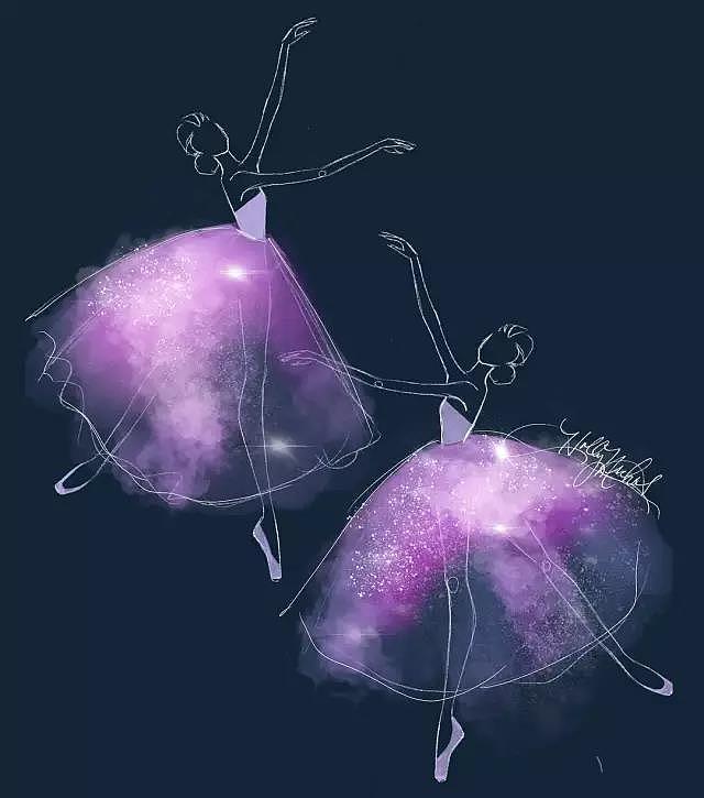fashion，Illustration，full dress，Design，female sex，