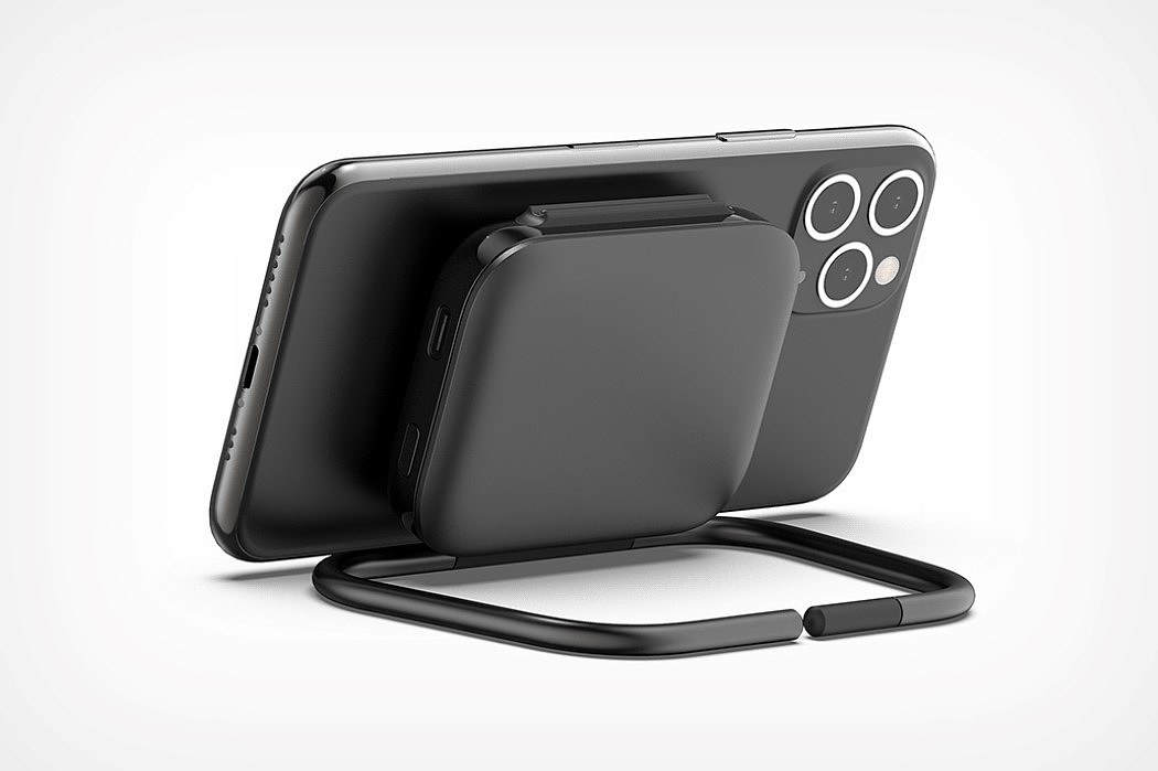 parts，black，portable battery，Mobile power supply，Bracket，IPHONE MAGSAFE，wireless，