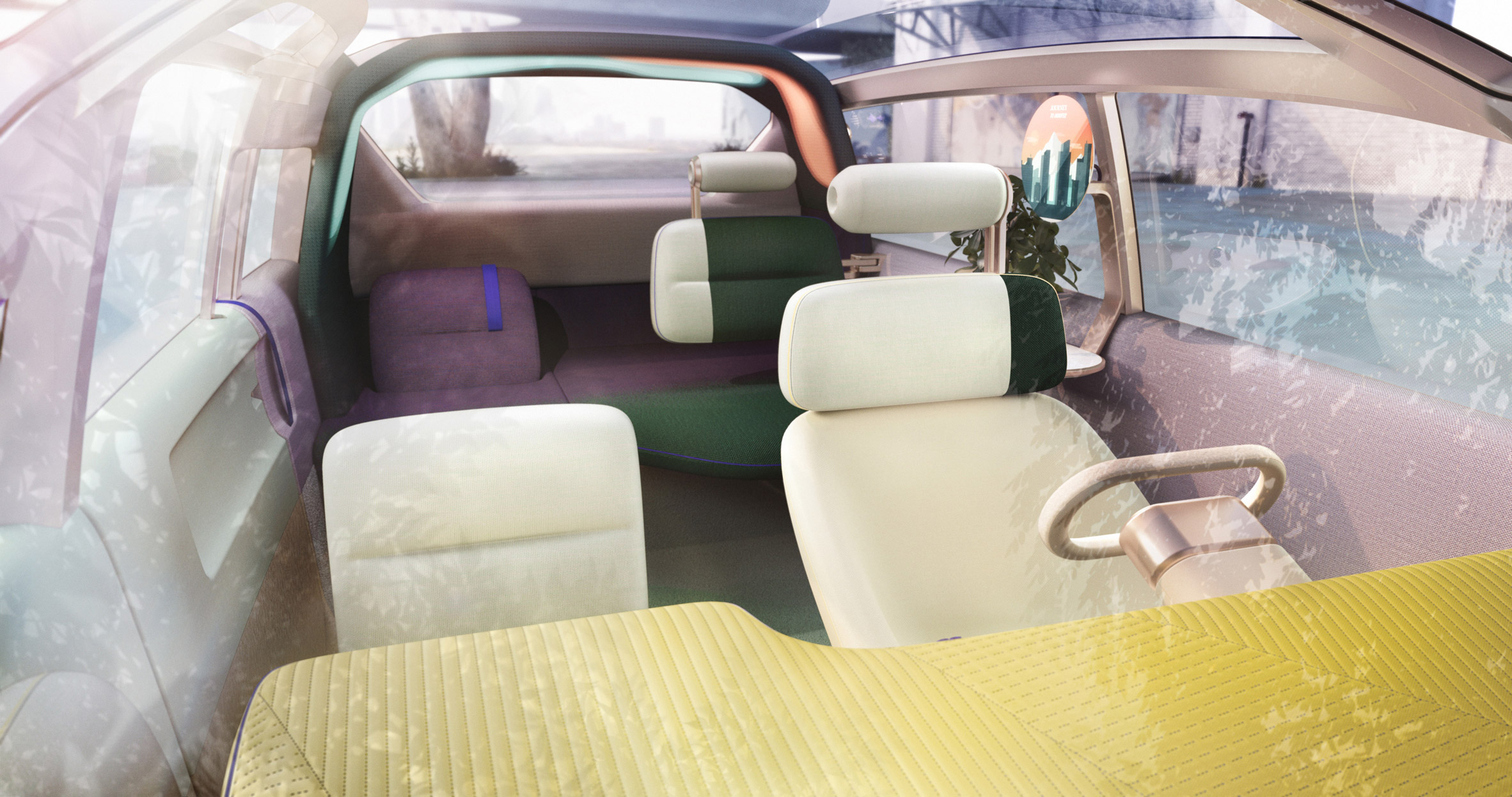 Vision Urbanaut，Electric vehicle，mini，