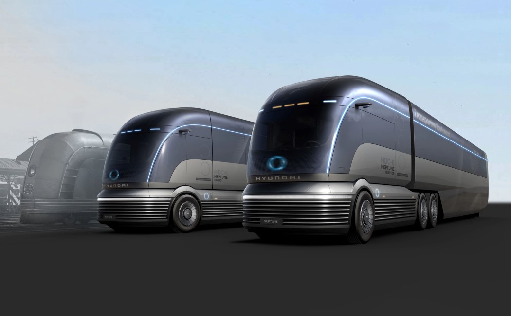 hyundai，HDC-6 Neptune，Hydrogen power，truck，