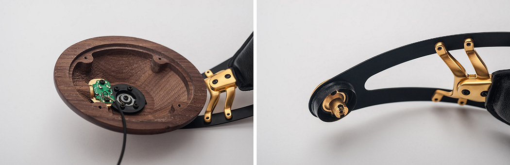 headset，Retro style，woodwork，split，