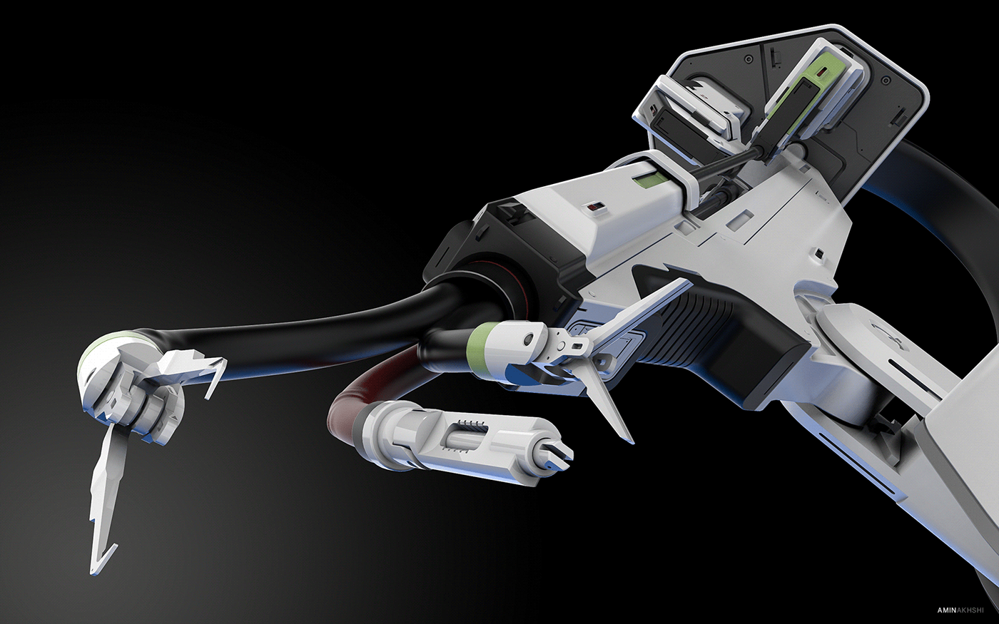 SN-3 Nova，Amin Akhshi，robot，