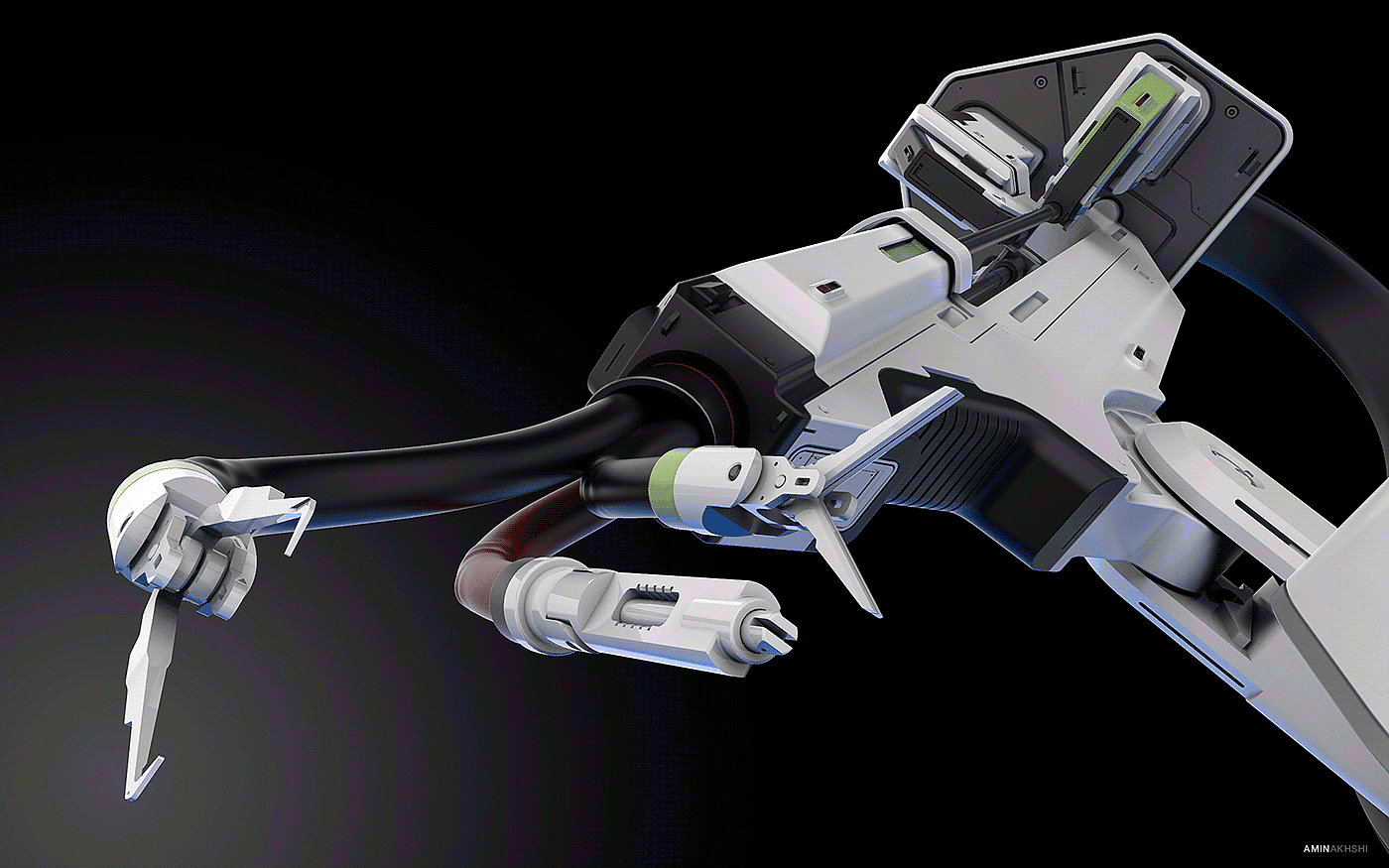 SN-3 Nova，Amin Akhshi，robot，