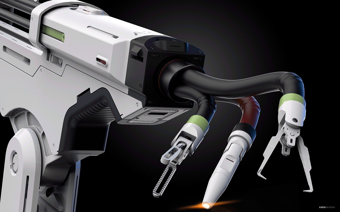 SN-3 Nova，Amin Akhshi，robot，