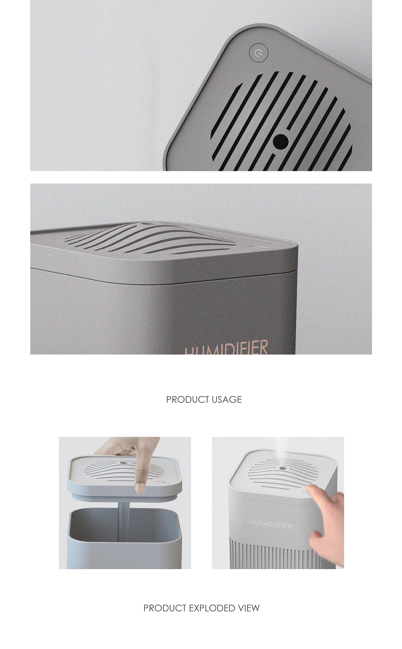 Atomizer，Humidifier，product design，Personal care，