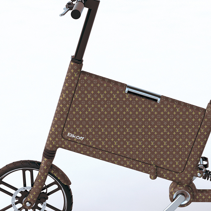 bikoff，自行车，可折叠，公文包，