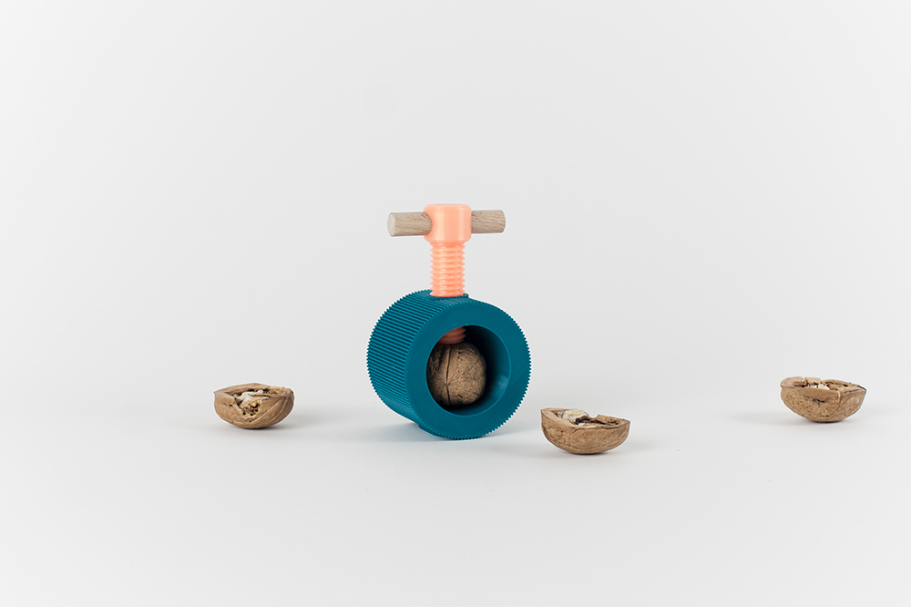TABLE7，tableware，3D printing，Walnut opener，
