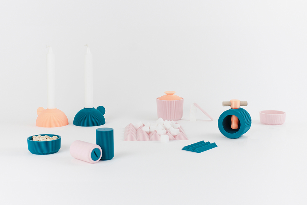 TABLE7，tableware，3D printing，Walnut opener，